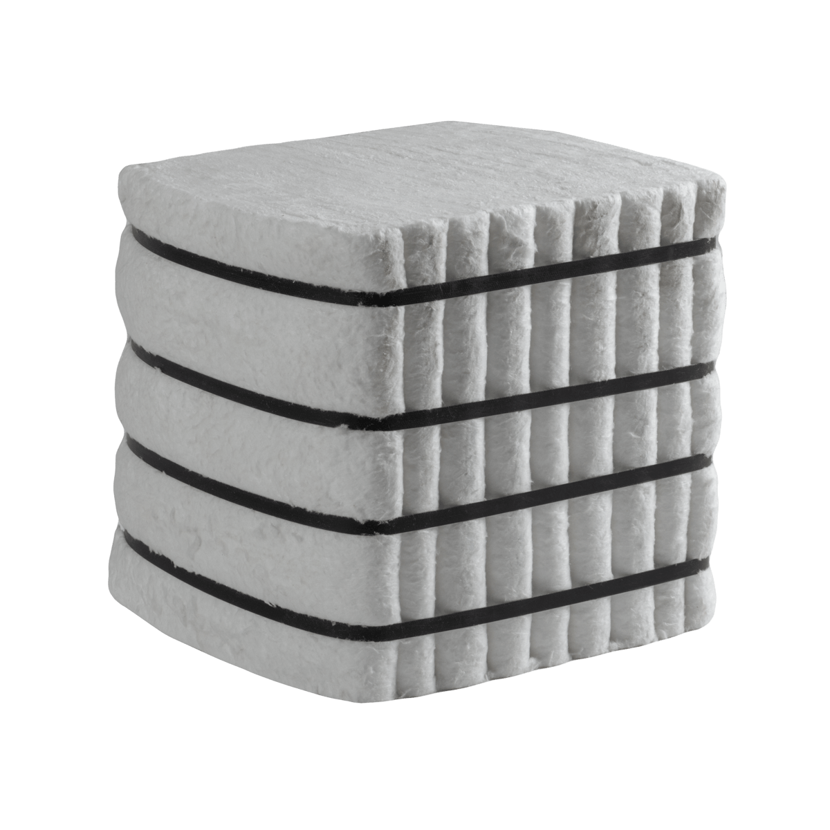Nutec MaxWool Ceramic Fiber Insulating Blanket, 1 x 12 x 24