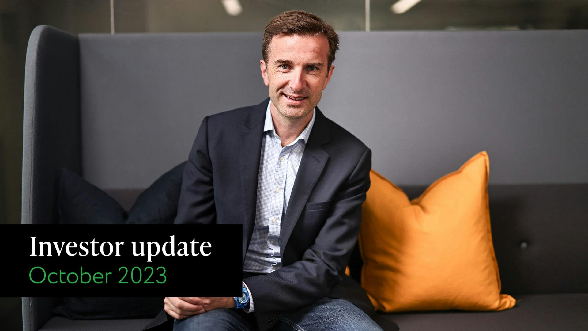 Nutmeg investor update October 2023 Nutmeg