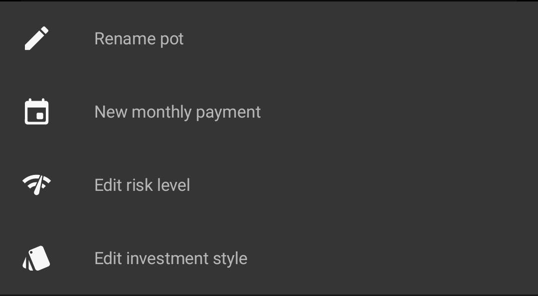 Nutmeg investment app options