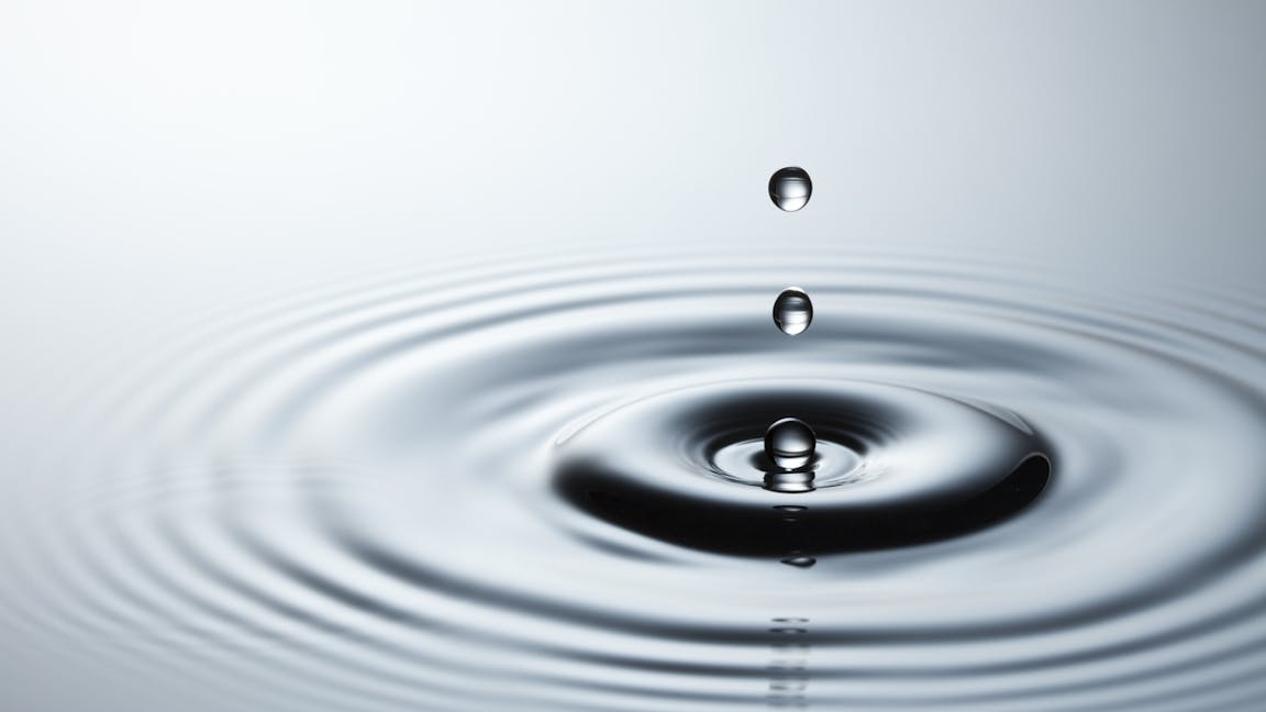 Ripples on a pond, like low volatility equities, move gently