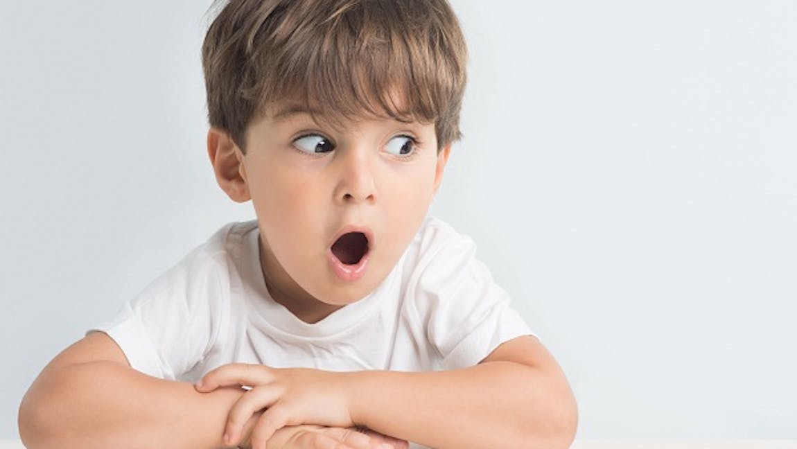 Child shocked