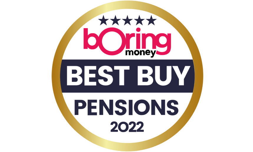 Boring Money Best Buy Pensions 2022