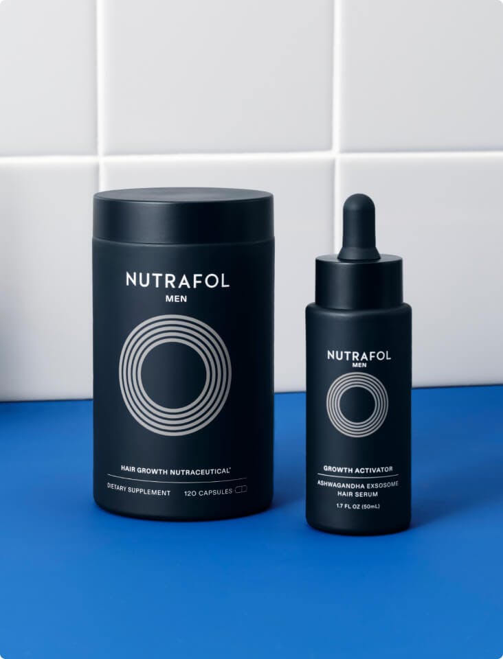 Hair Serum and Supplements for Men | Nutrafol Men
