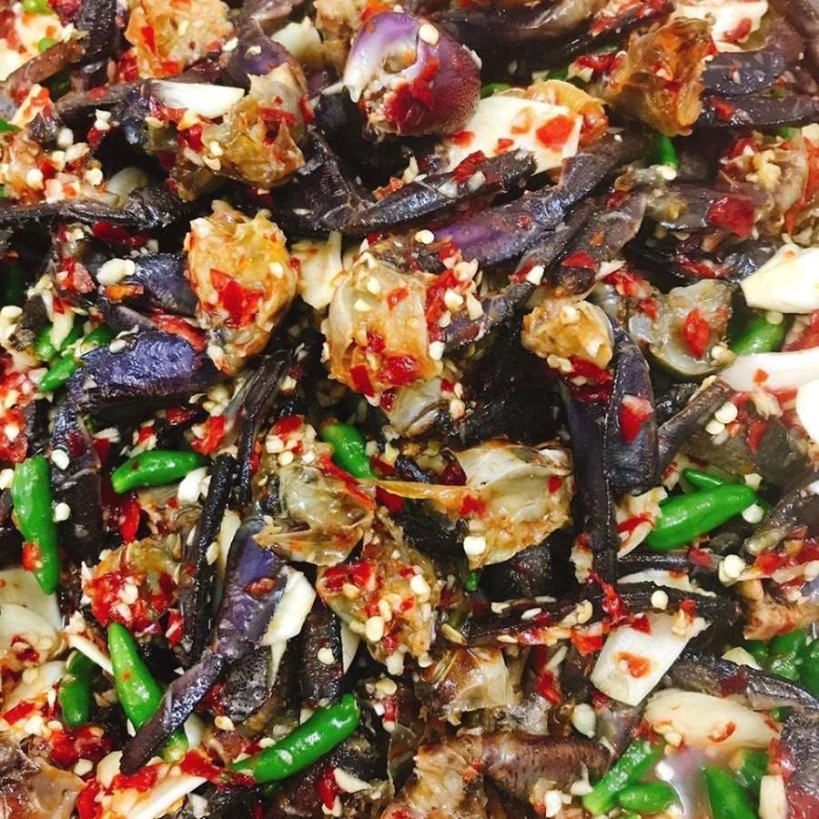 Ba khía muối
