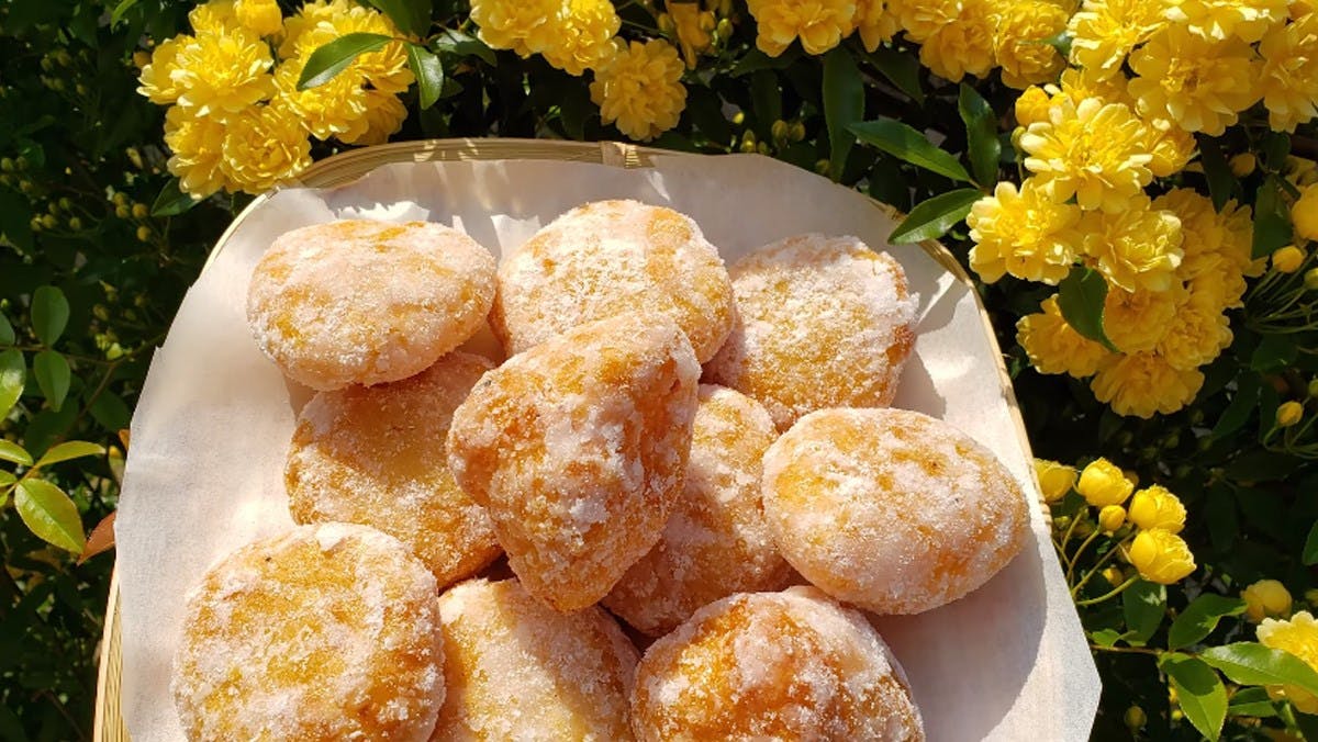 Bánh rán nhân đậu xanh