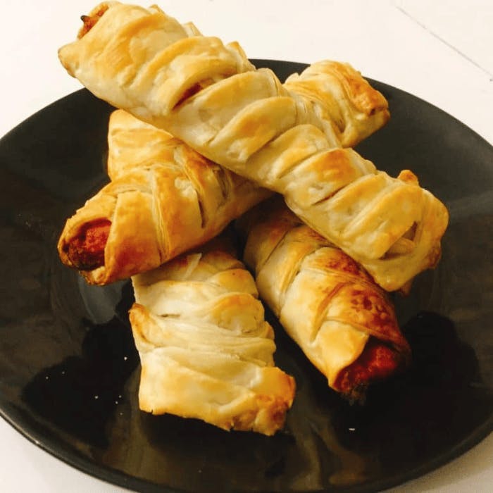 Bánh tráng cuốn (spring roll chiên)