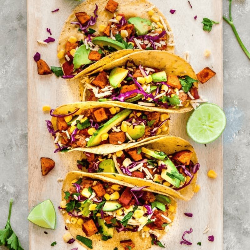 Bánh taco thịt bò