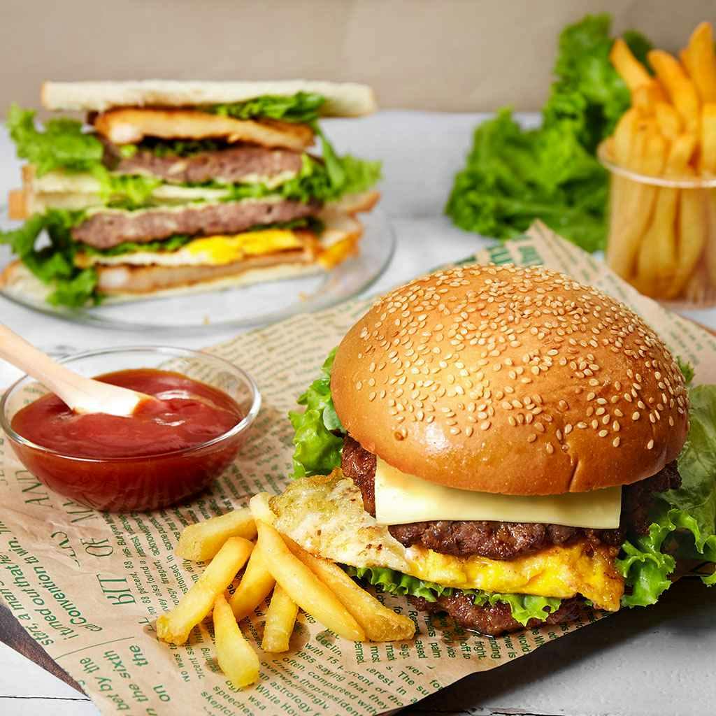 Bánh mì phô mai (cheeseburger)