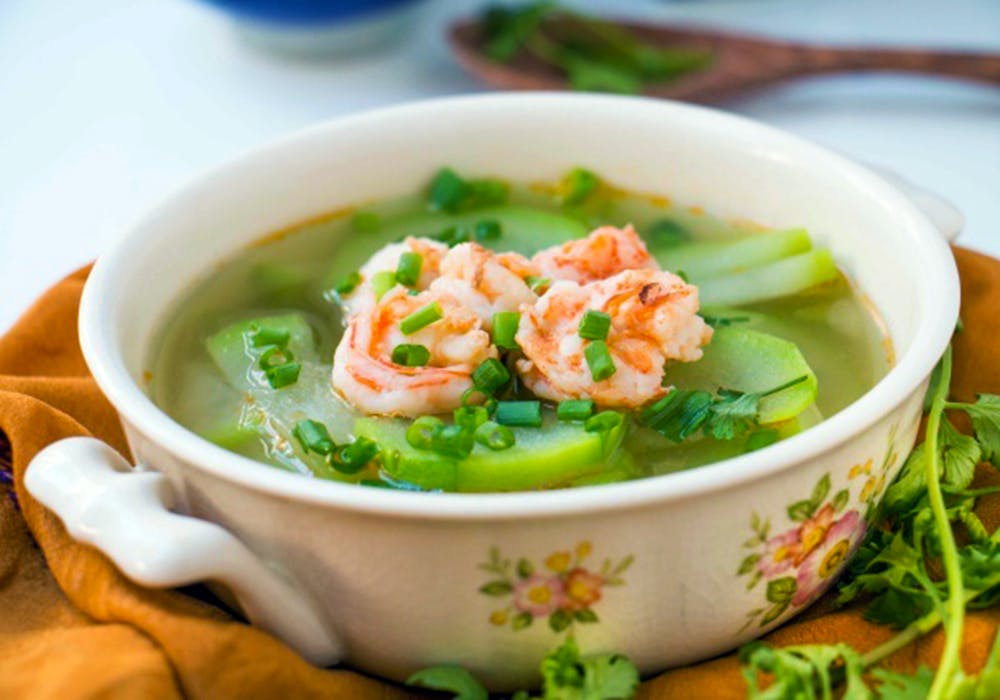 Canh bầu