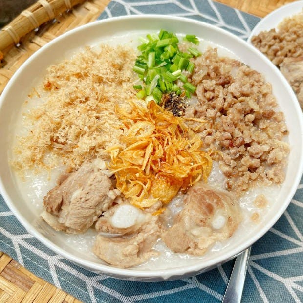 Cháo sườn