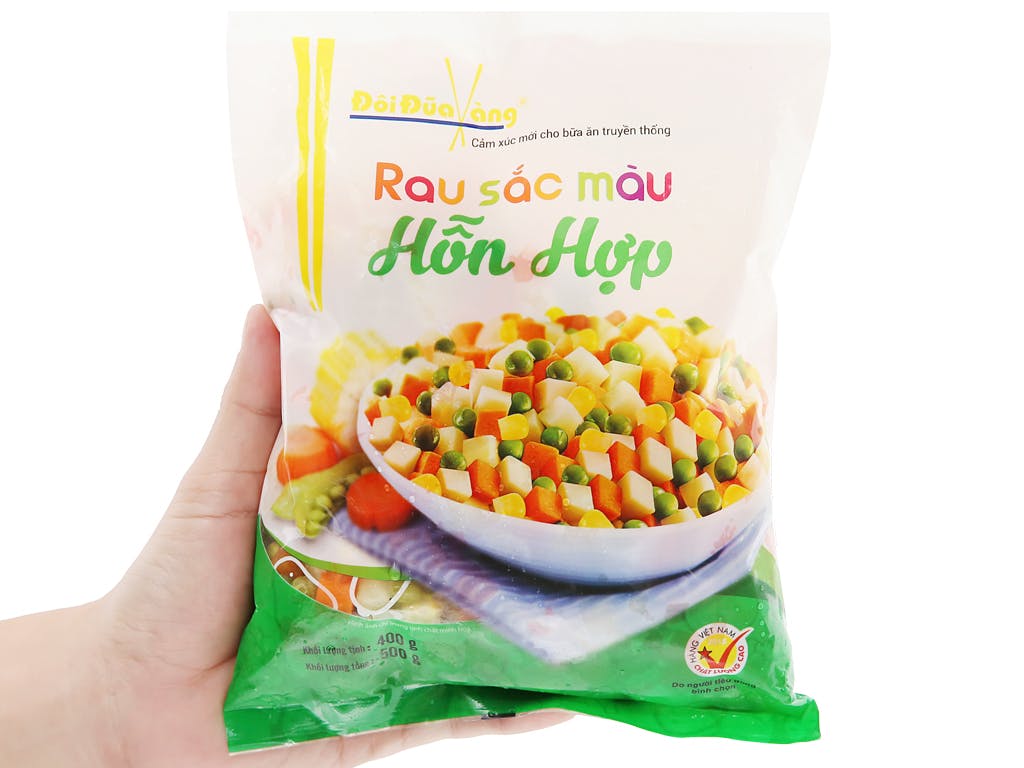 Hỗn hợp rau củ hộp