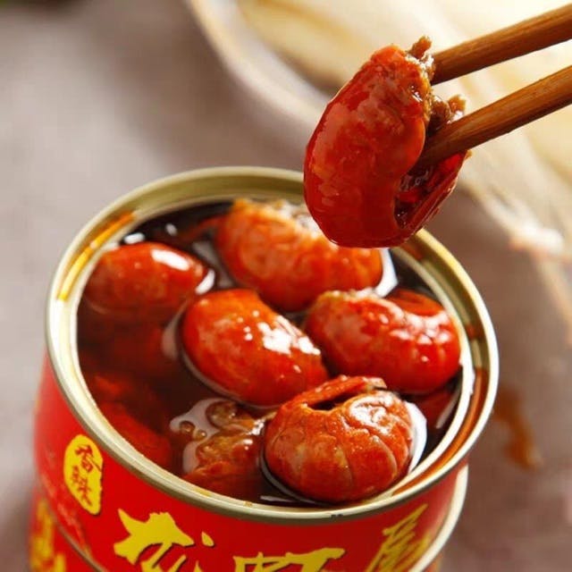 Tôm hộp