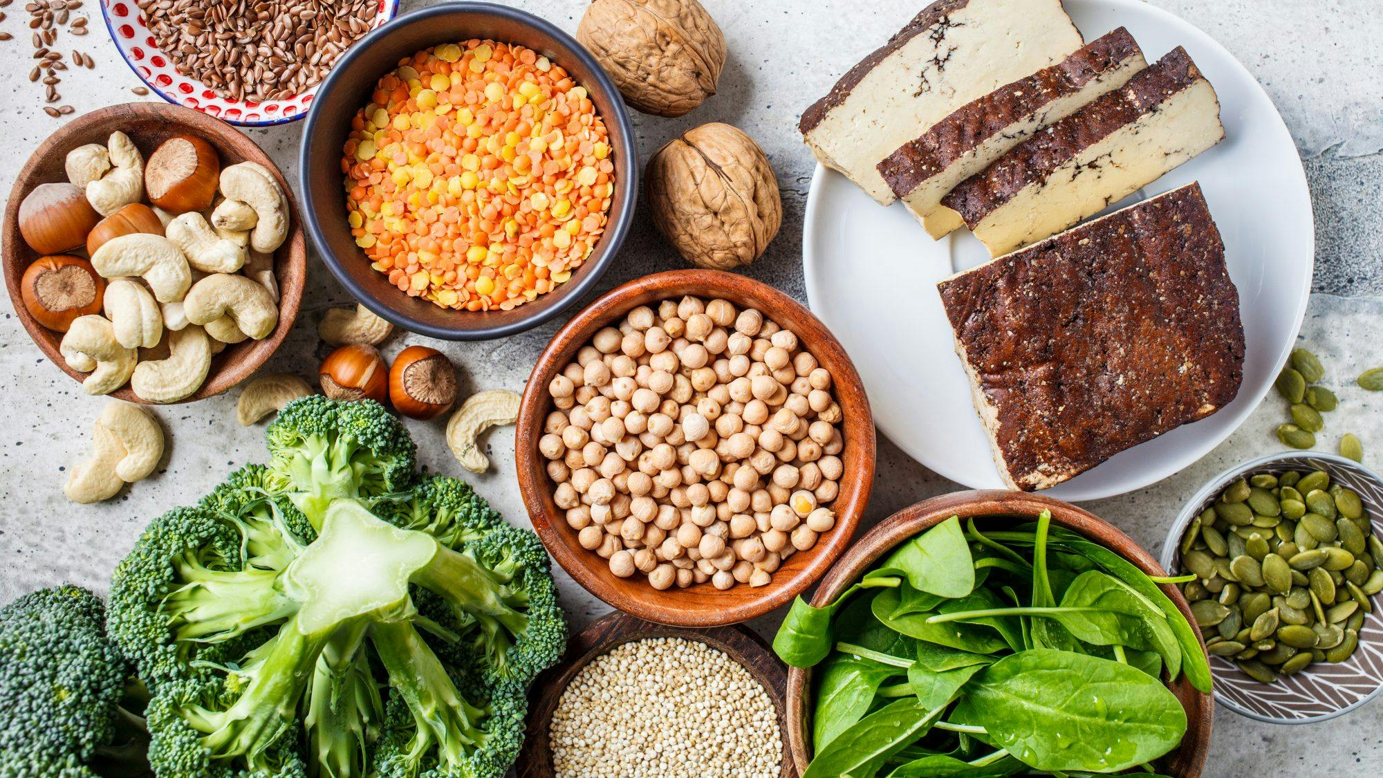 Thực phẩm giàu protein thực vật cho người tập gym ăn chay
