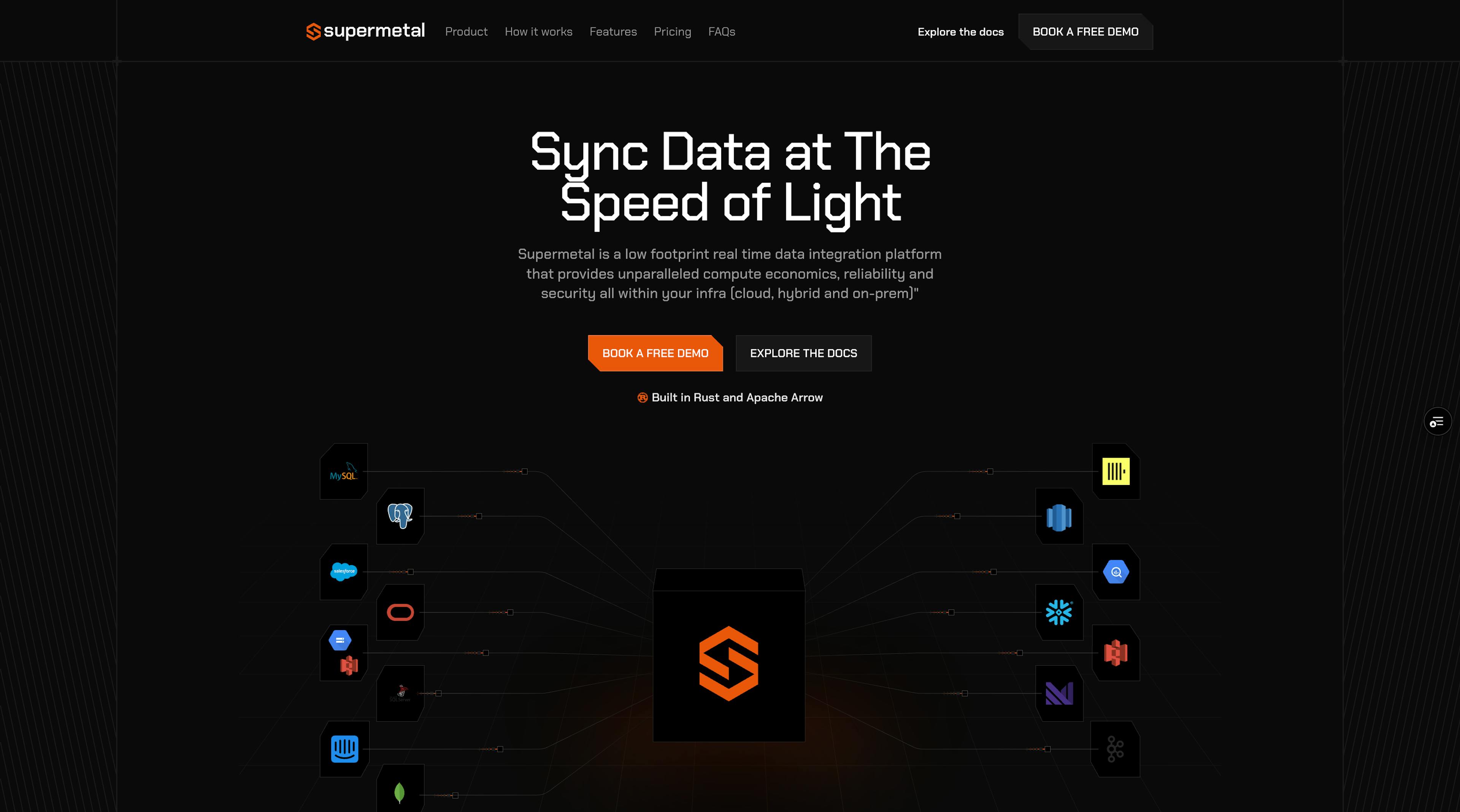 Supermental Landing Page