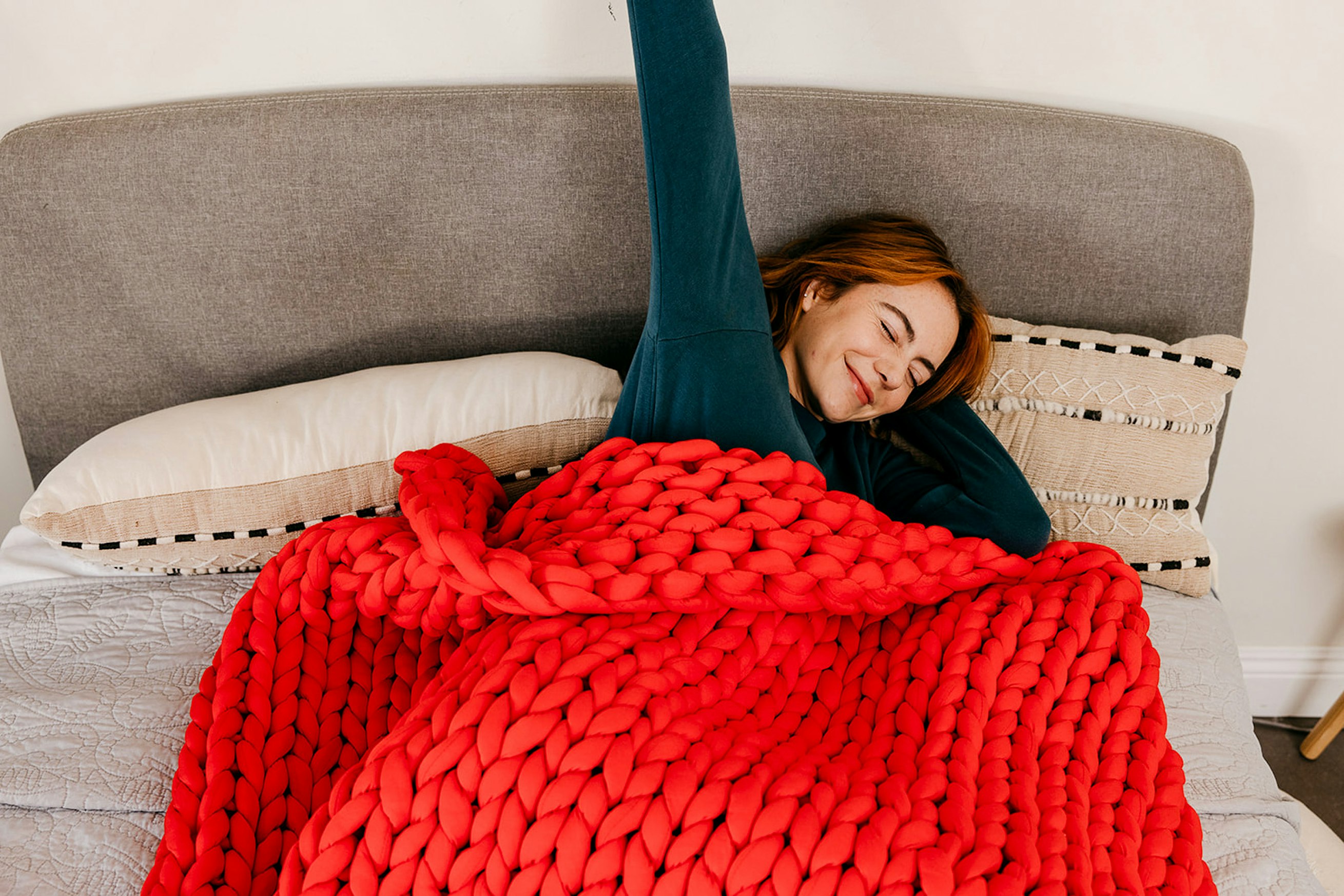 Nuzzie Knit Weighted Blanket