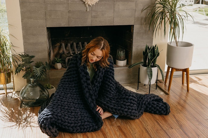 Nuzzie Knit Weighted Blanket