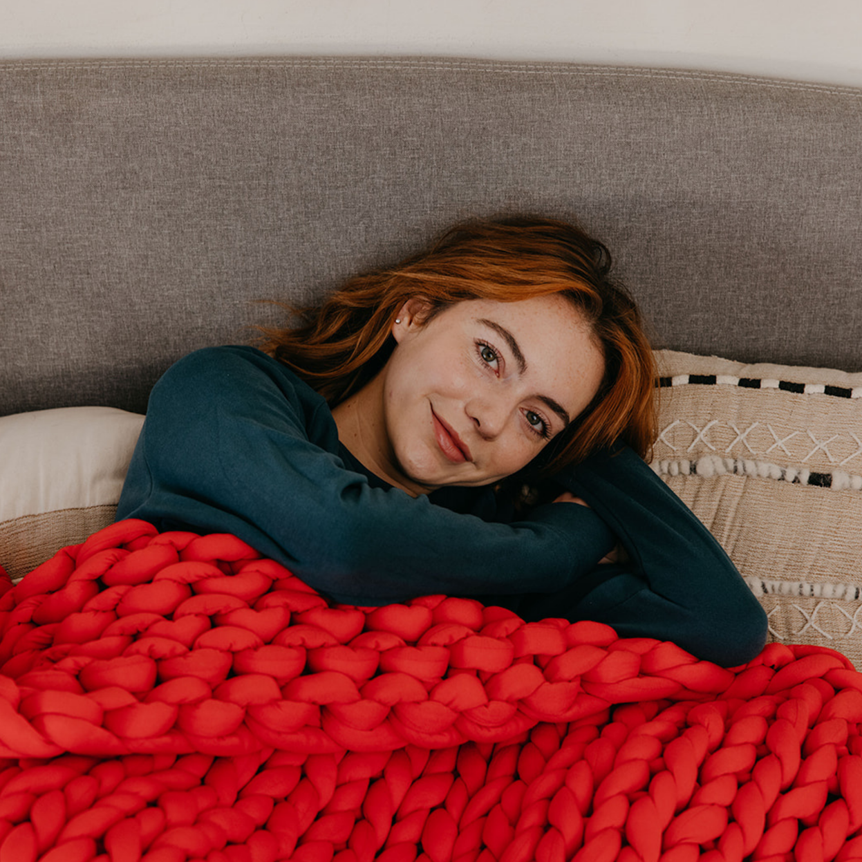 Nuzzie Official Site - World's Most Breathable Weighted Blanket