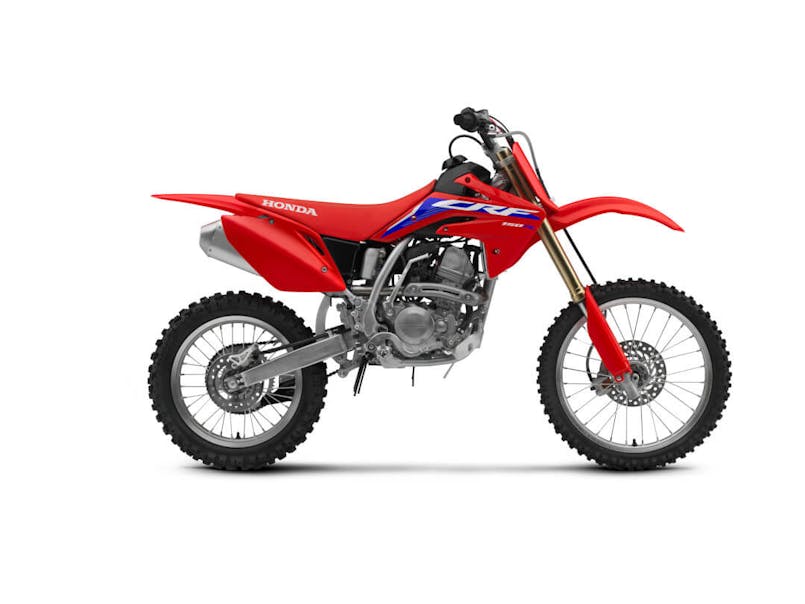 crf 150r rautt hlið