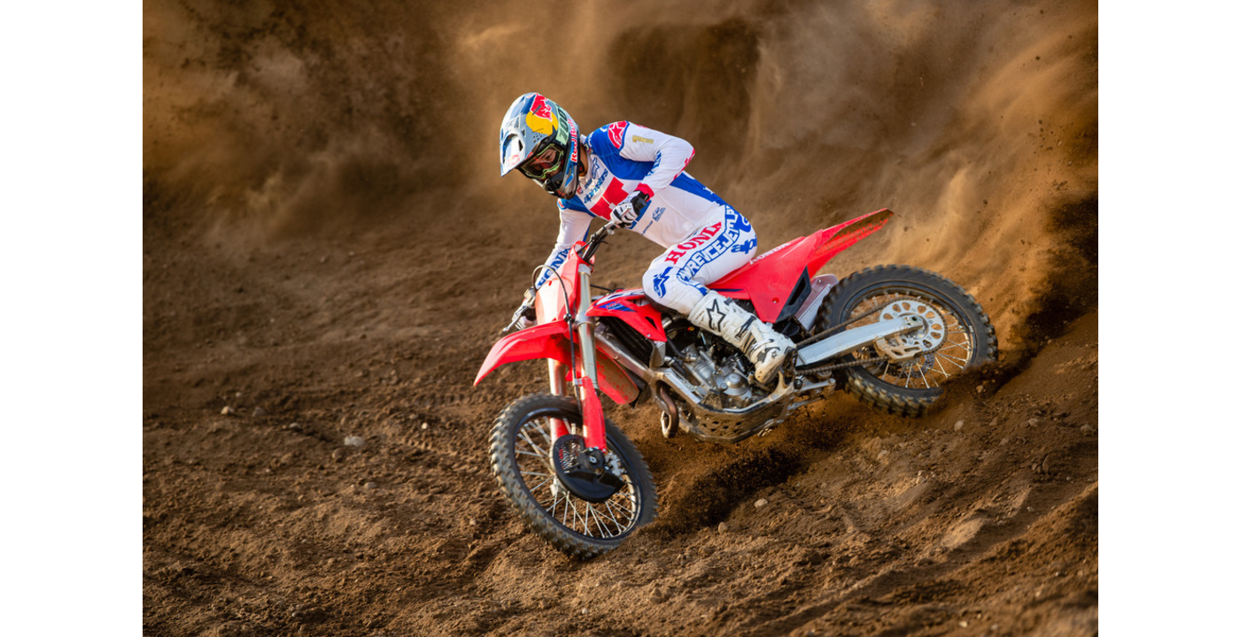 CRF250R hlið í braut