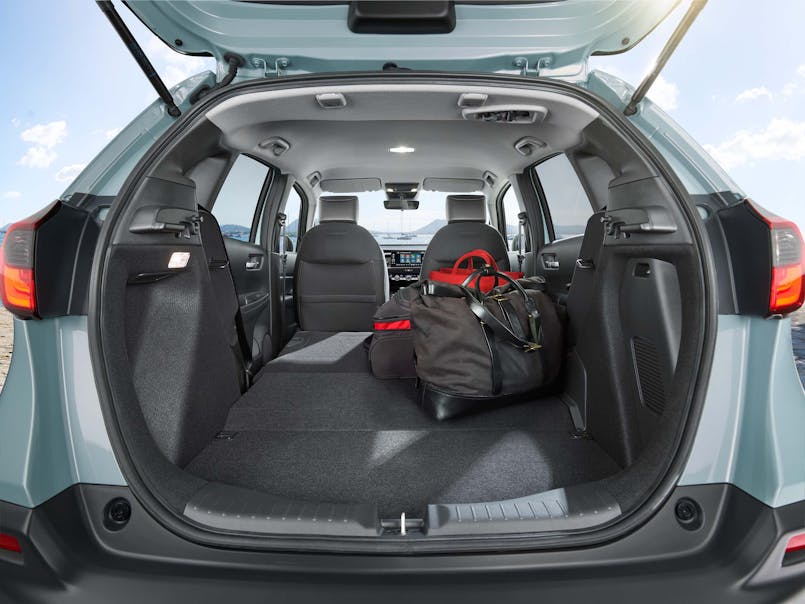 Nýr Honda Jazz, farangursrými