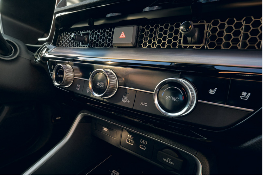 CR-V-miðstöð-innanrými