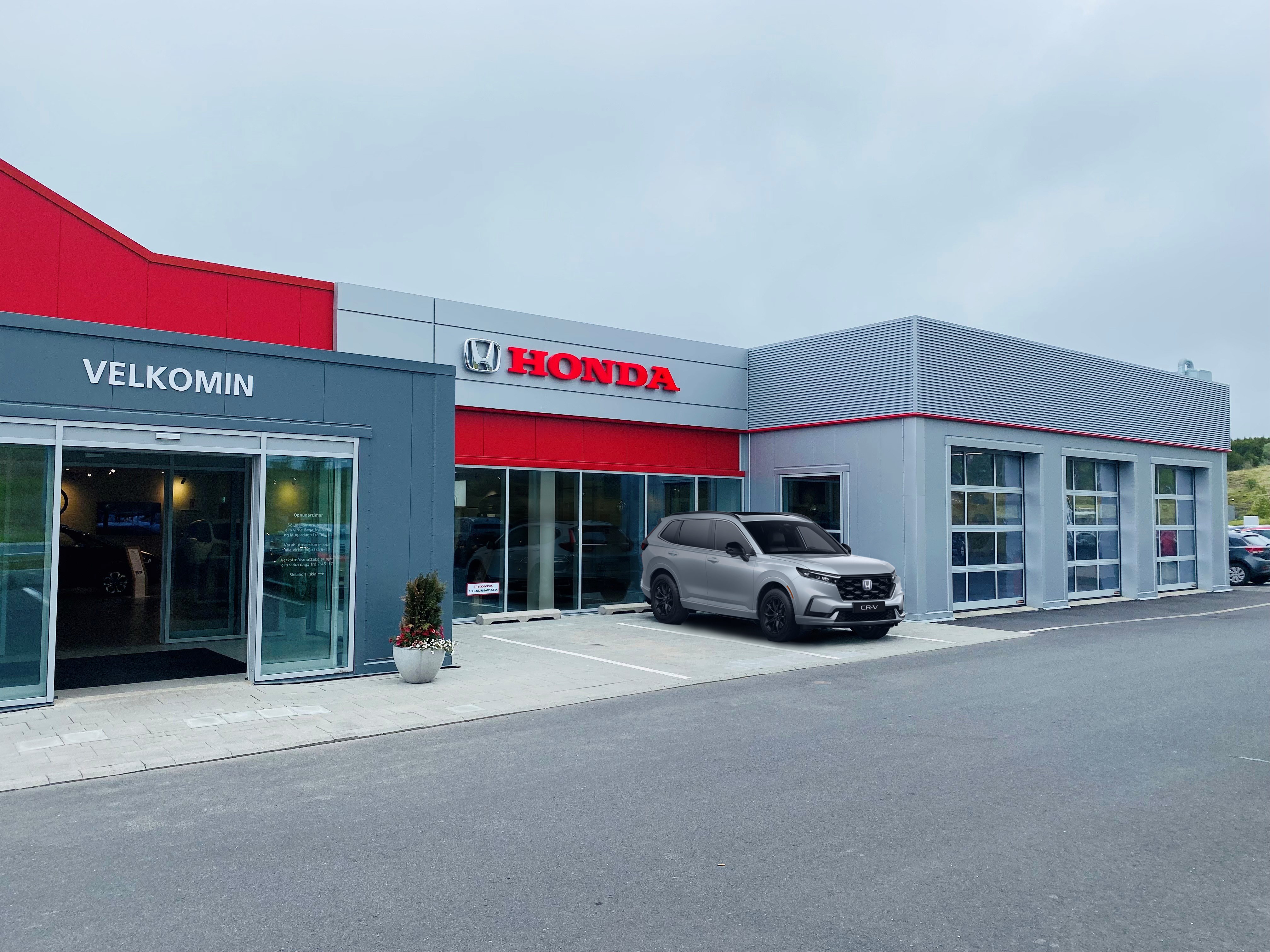 Honda merkingar 2 nyr CR-V