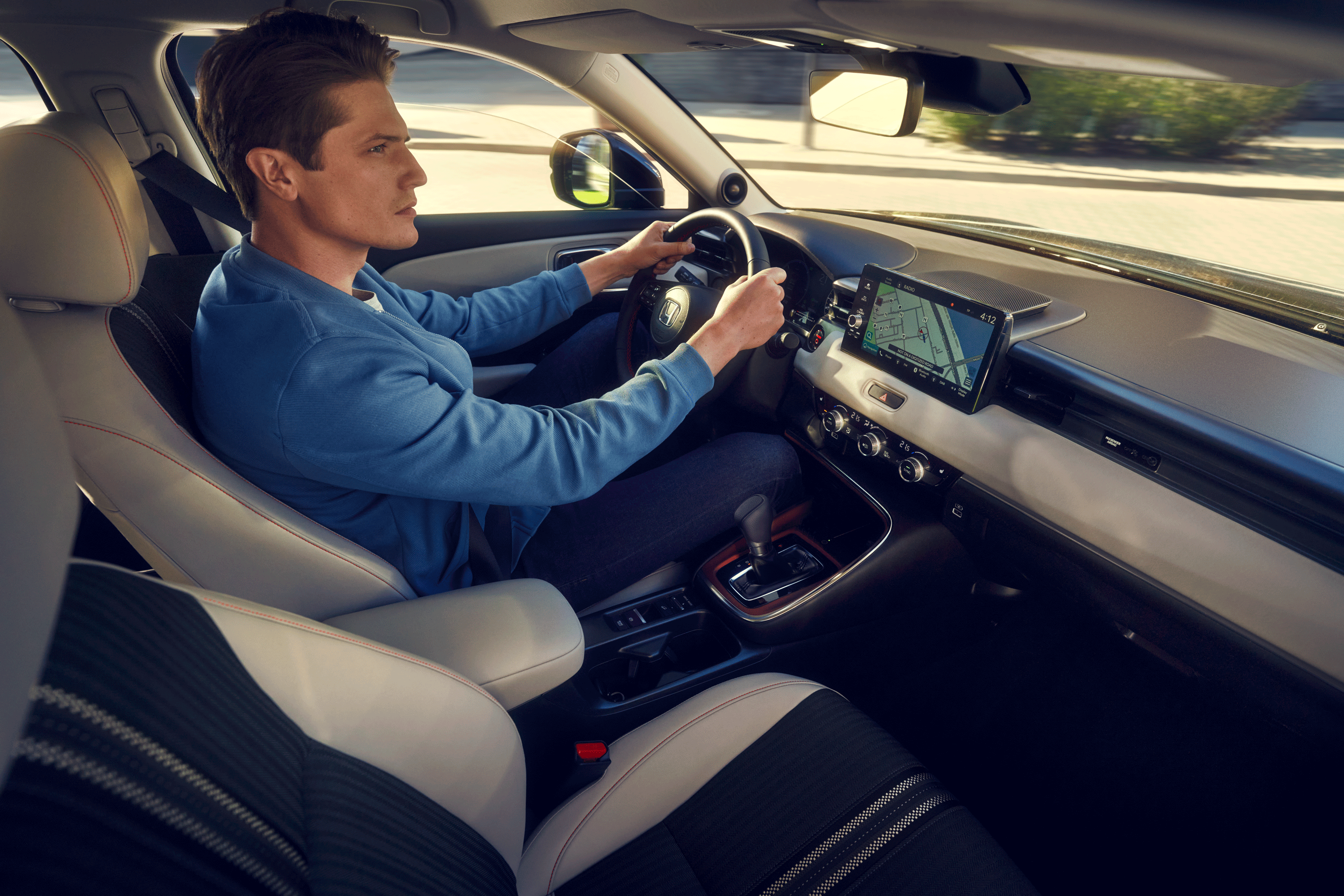 Honda-HRV-kort-leiðsögukerfi