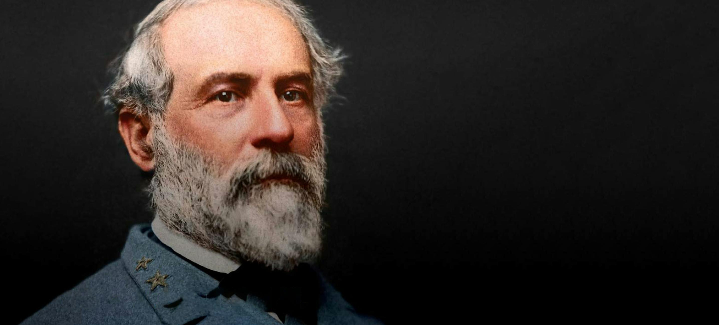 an image of Robert E. Lee from the detail of a book cover