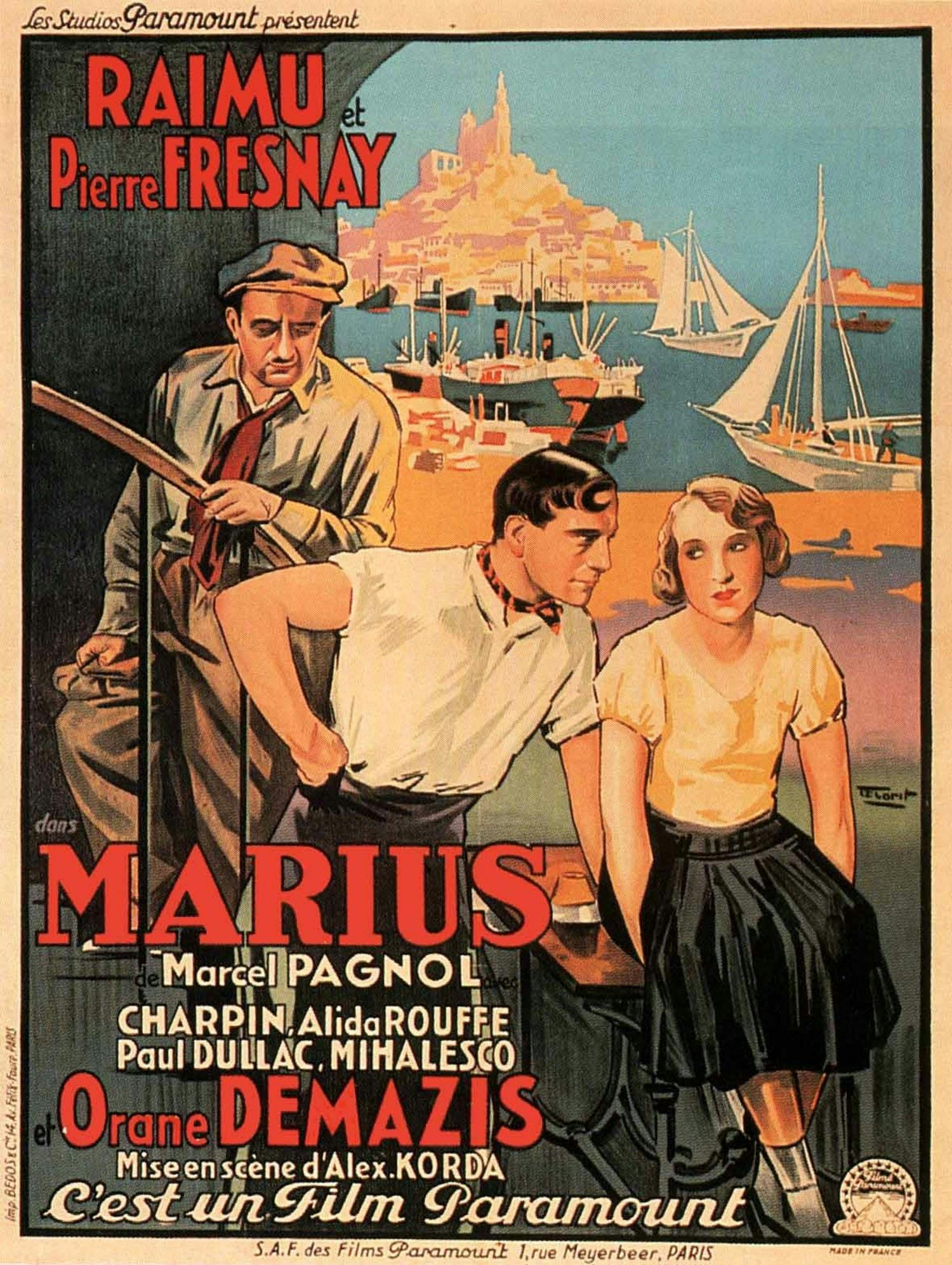 poster for the movie Marius
