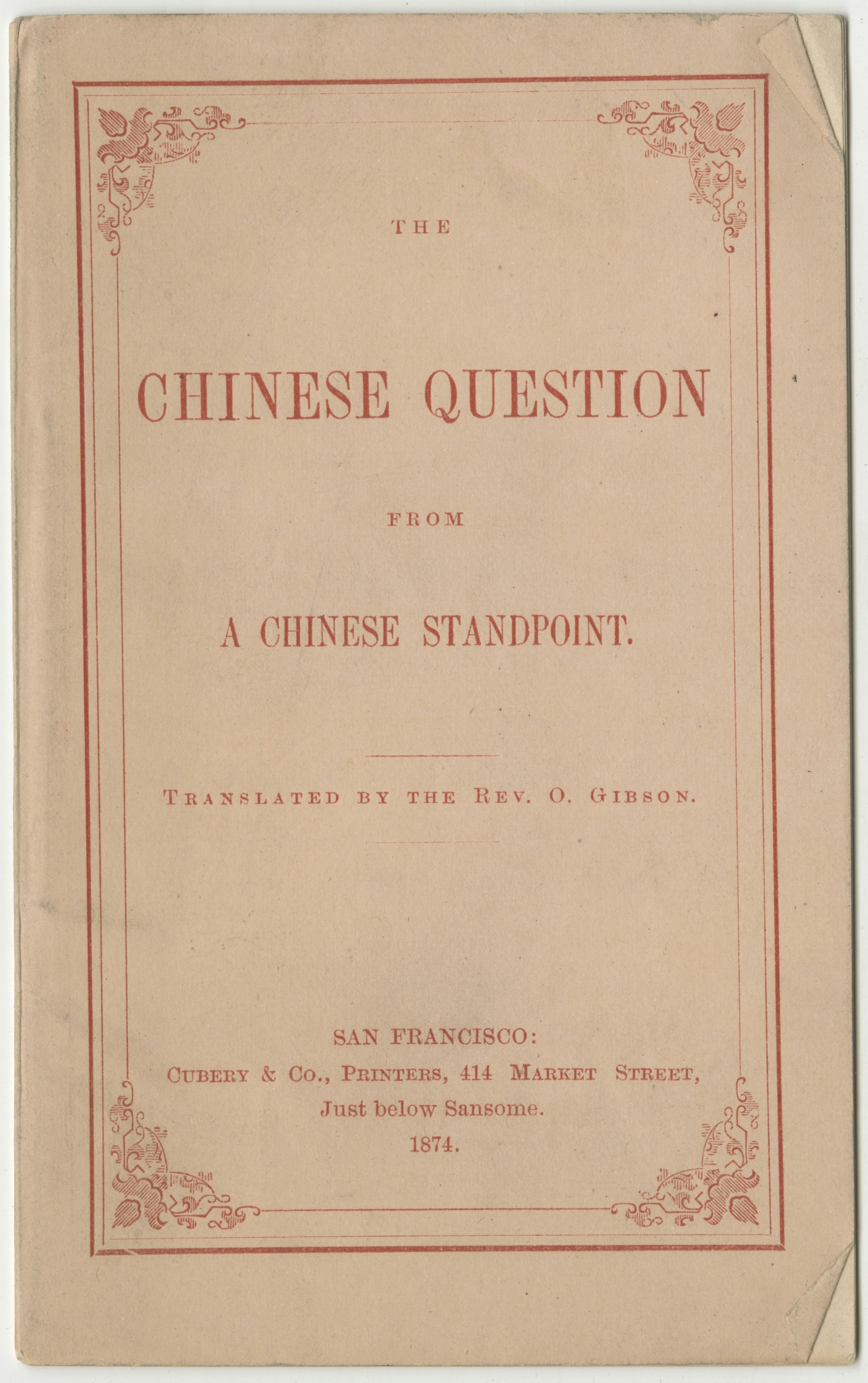 The Rise of a New Identity: The Chinese American | New-York Historical ...