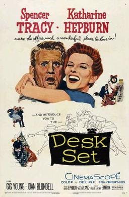 movie poster for Desk Set