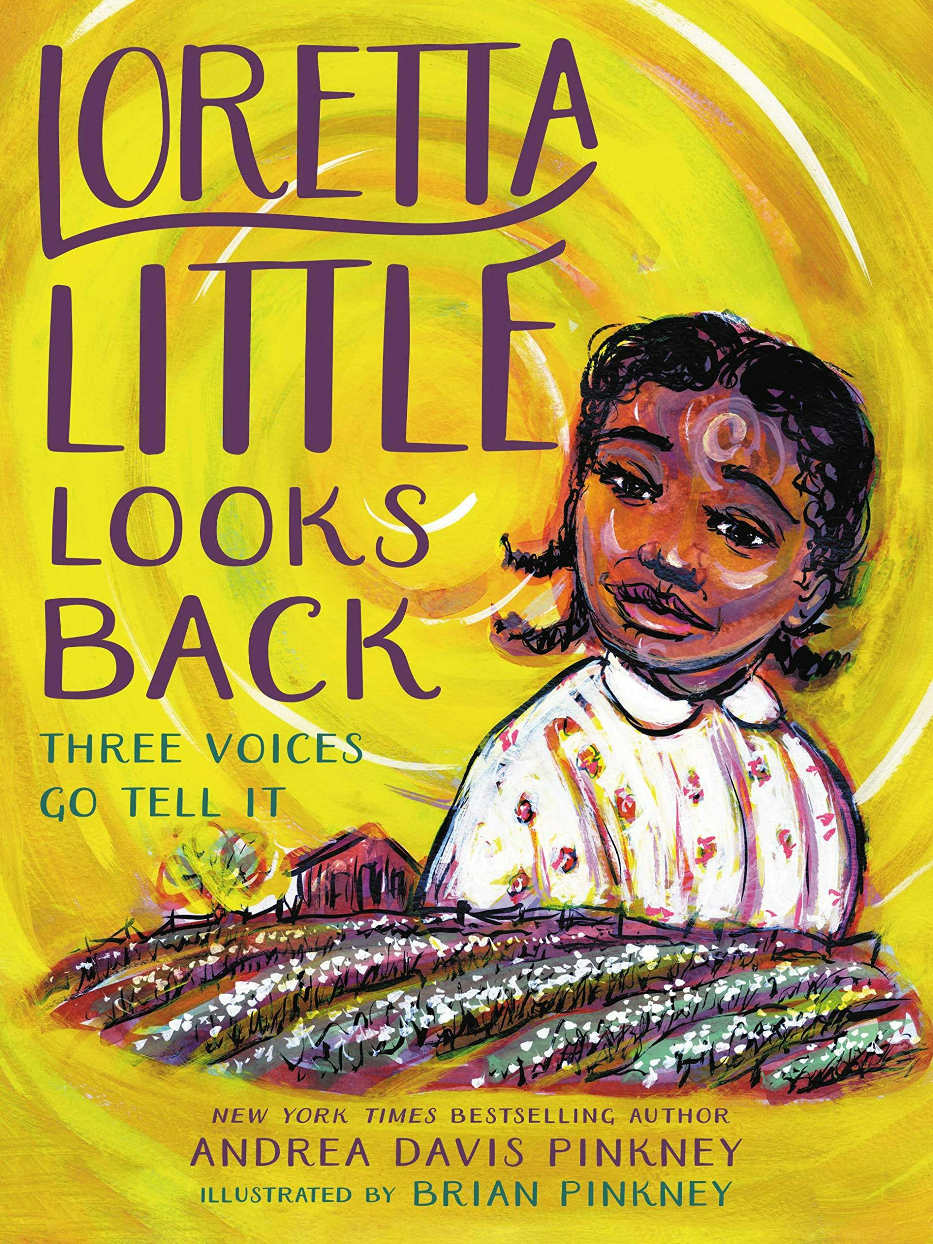 book cover for Loretta Little Looks Back
