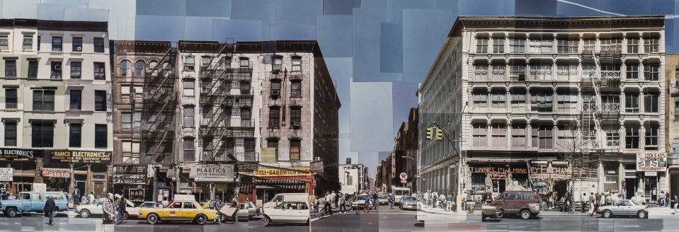 Vintage New York City Photograph Shows Corner of Canal Street and