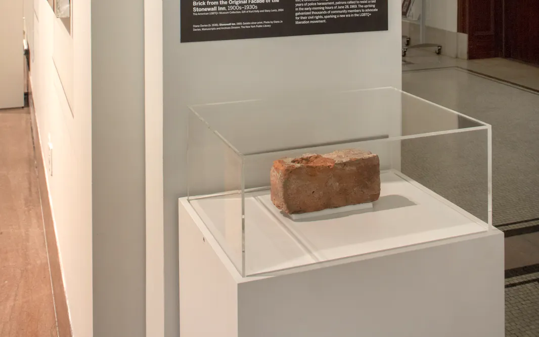 Brick from the Stonewall Inn