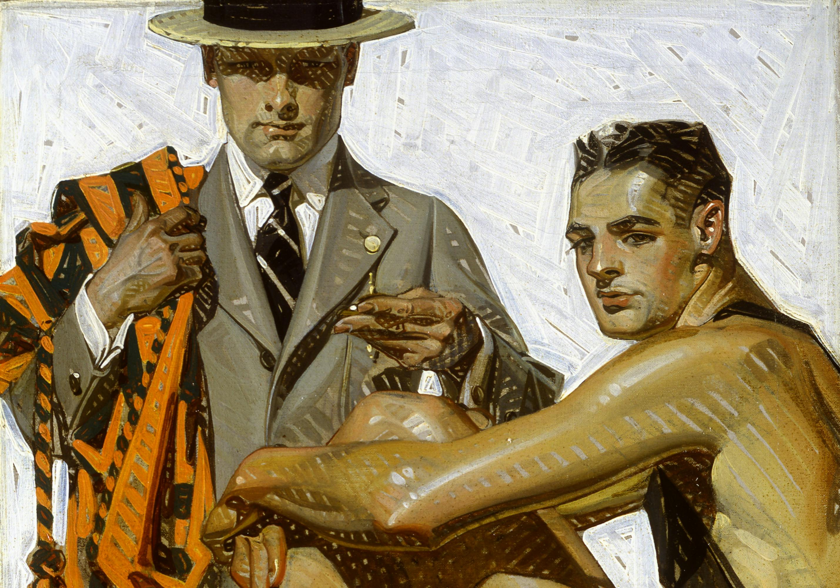 Under Cover J C Leyendecker And American Masculinity New York Historical Society