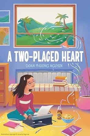 book cover for a Two-Placed Heart