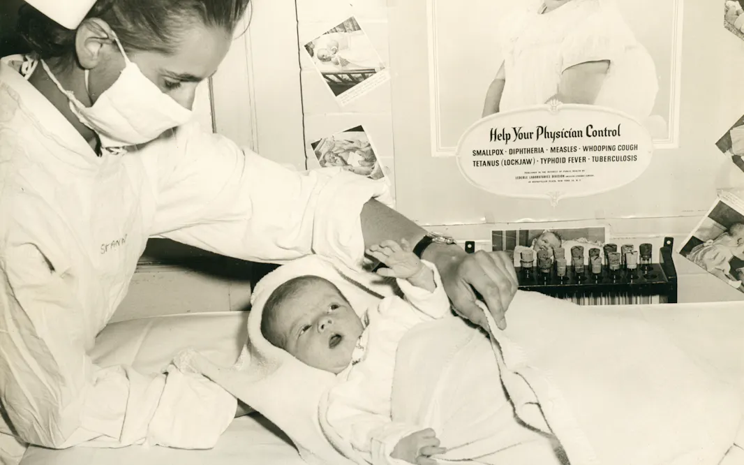 The First Injection Shot A Shot in the Arm: New York City Gets Vaccinated | The New York Historical
