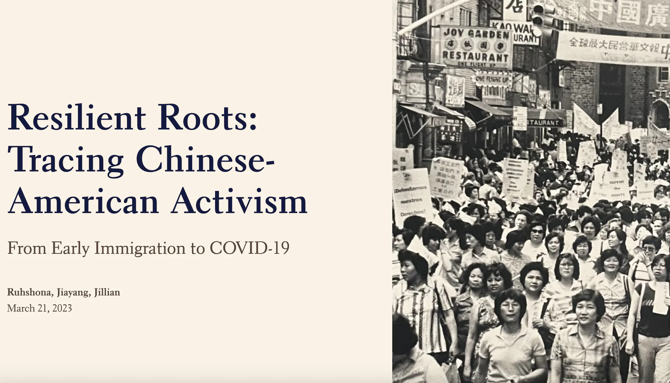 Resilient Roots: Tracing Chinese American Activism | The New York ...