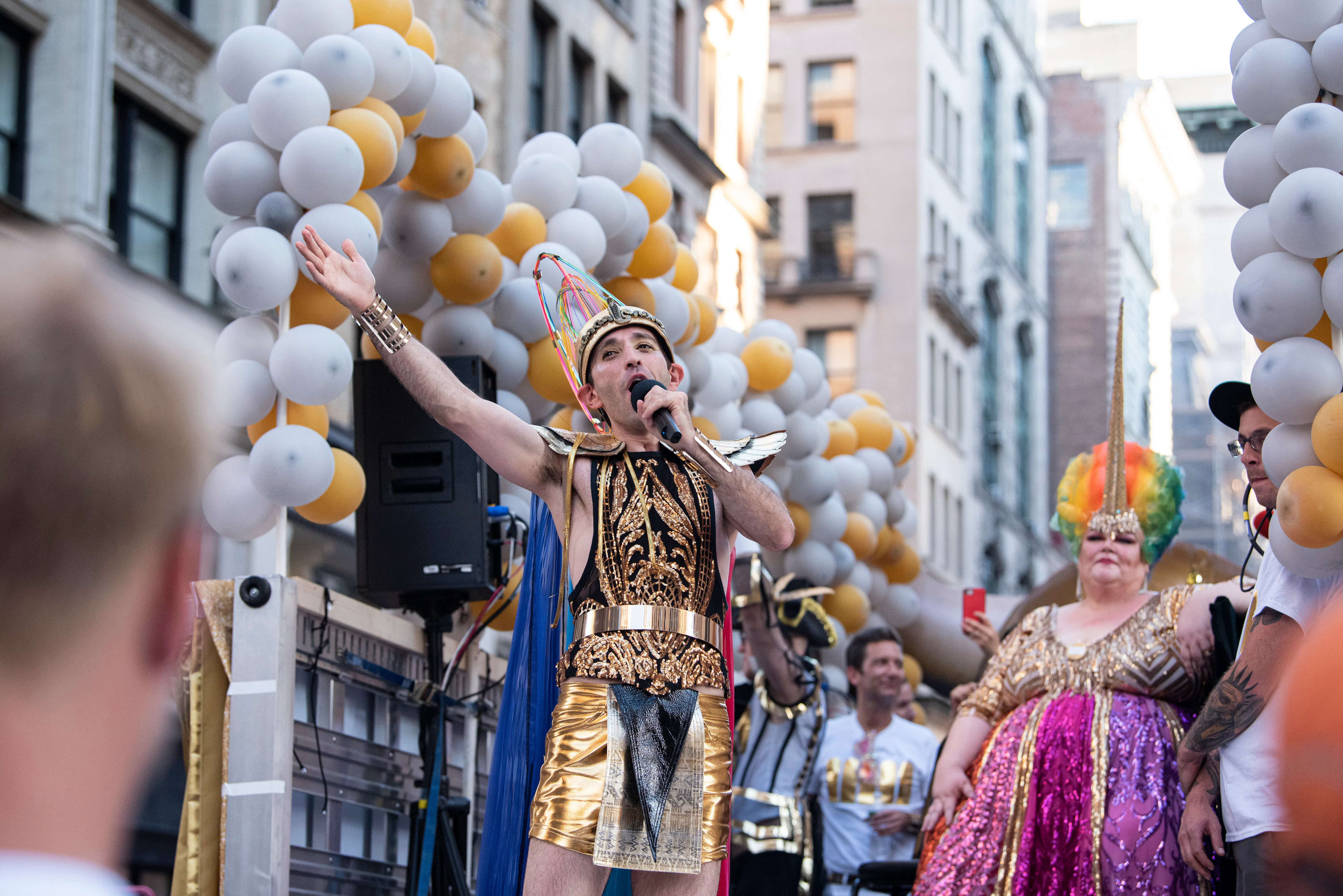 Voicing Pride: Anthony Roth Costanzo on His Historic Pride March ...