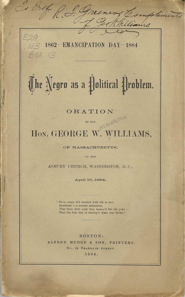 Washington Williams