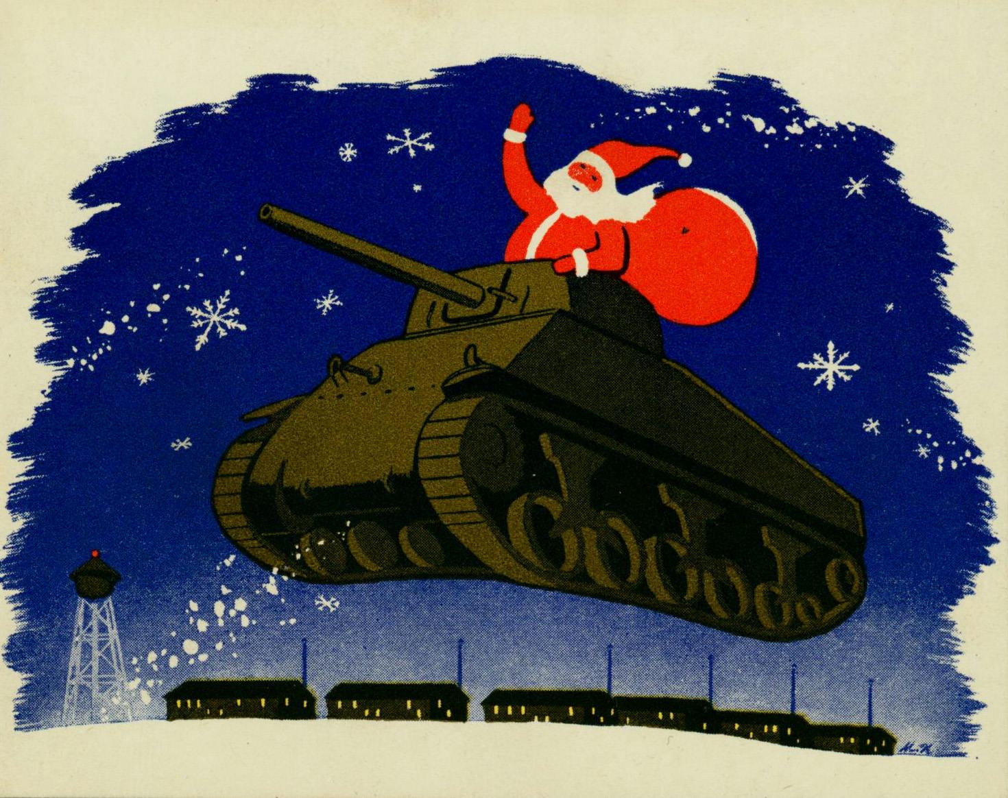 world war ii christmas cards