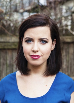head shot of Irin Carmon