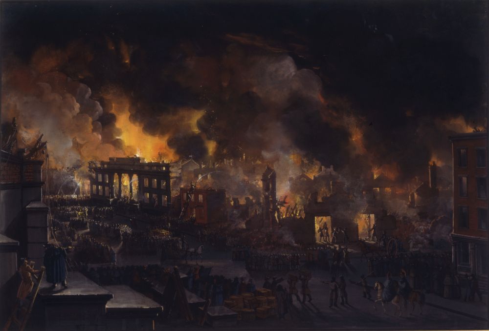 The Great New York Fire of 1835 and the Marketing of Disaster