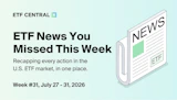 Weekly US ETF News Recap - July 27-31-2026