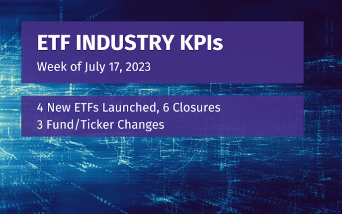 ETF Industry KPIs – 7/24/2023