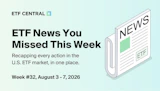 Weekly US ETF News Recap - August-3-7-2026