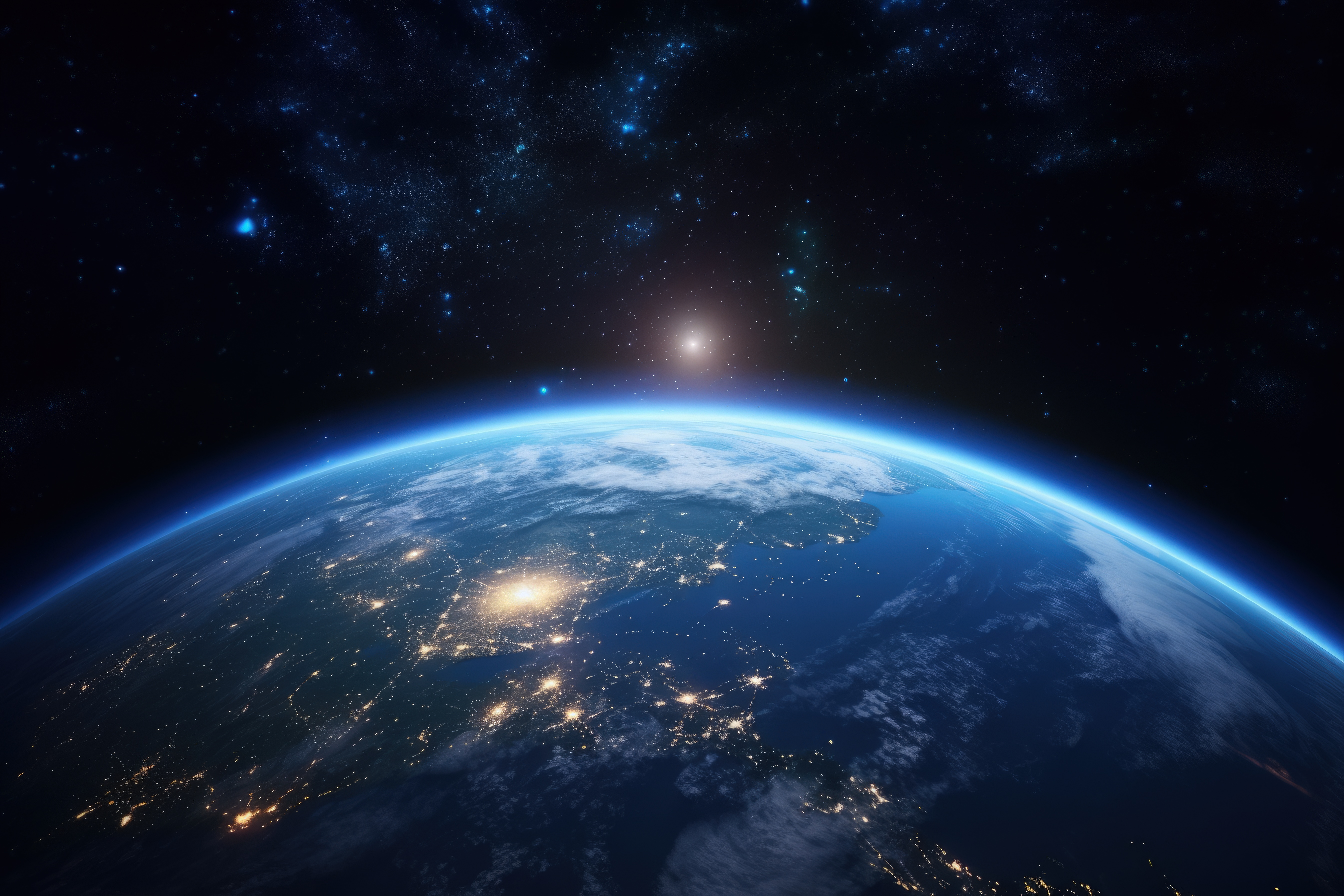 A picture of Earth from Space