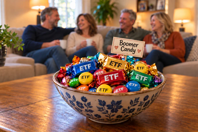 What is a Boomer Candy ETF?