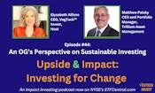 Elysabeth Alfano: An OG's Perspective on Sustainable Investing.