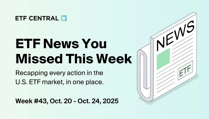 Weekly ETF News Oct. 20-24-2025
